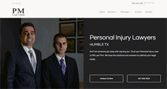 Desktop Screenshot of pmtxlaw.com